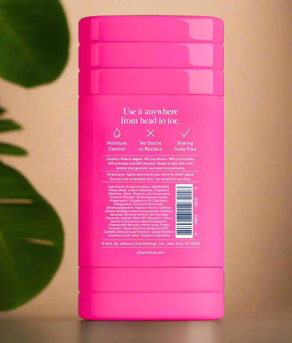 Athena Club All Over Deodorant - Super Pink - 3oz